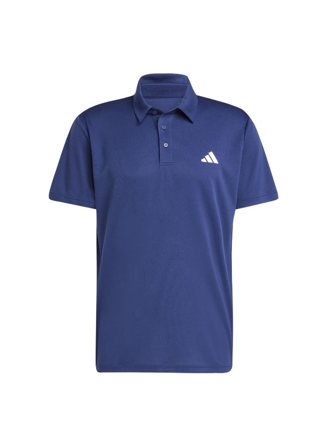 اديداس قميص بولو فاب أزرق بأكمام قصيرة للرجال - Image 5